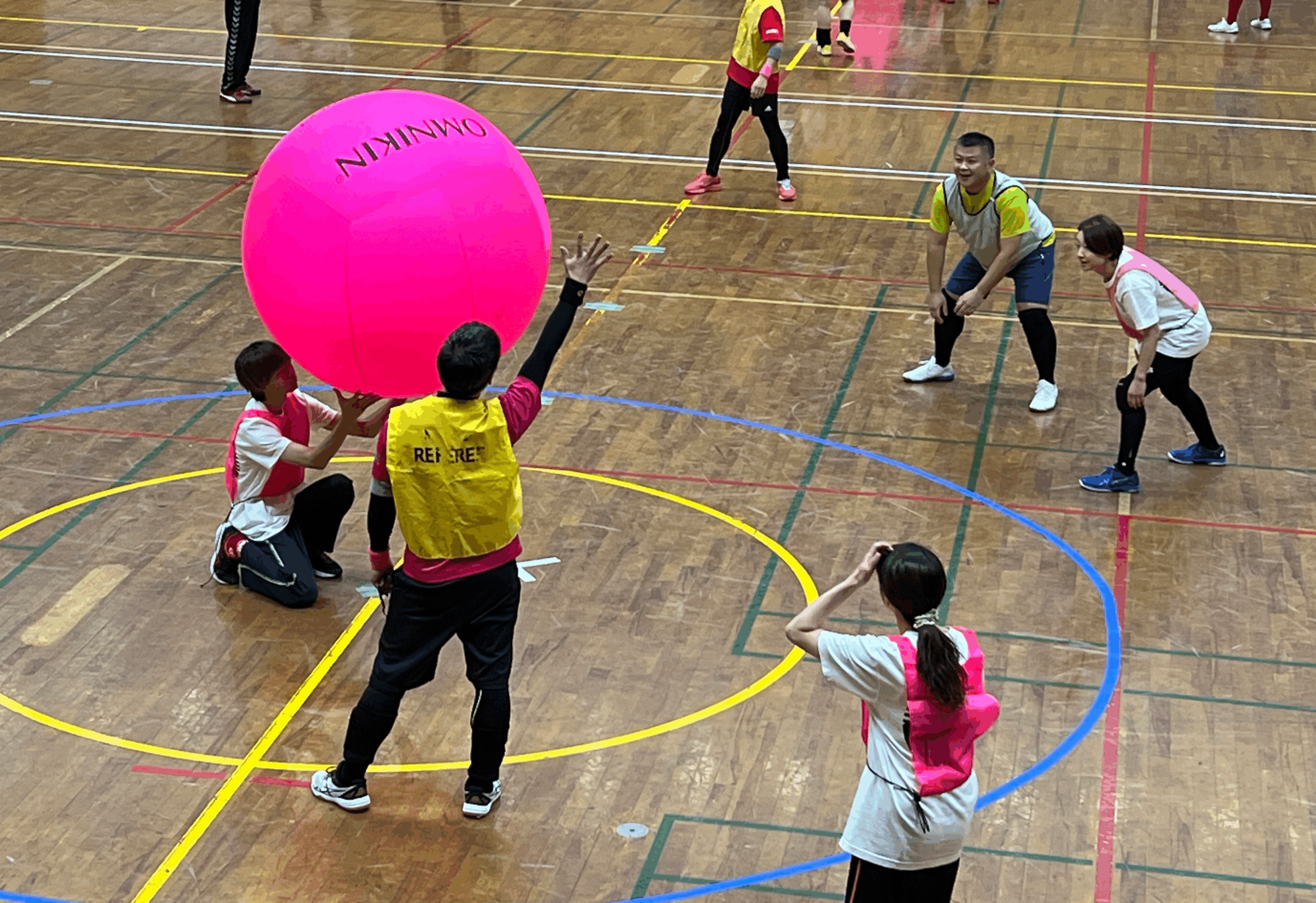キンボールスポーツ講習会＆ミニKITA-CUP2025